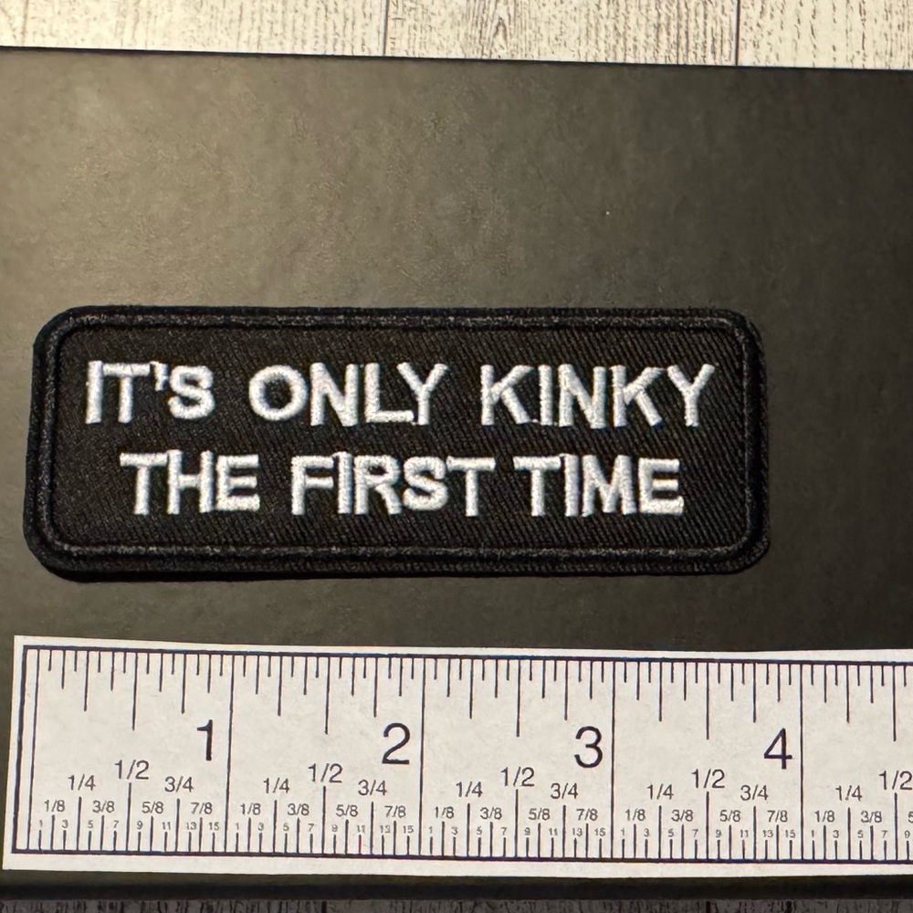Biker Motorcycle - Funny Memes - Iron On / Sew-On Embroidered Patch
